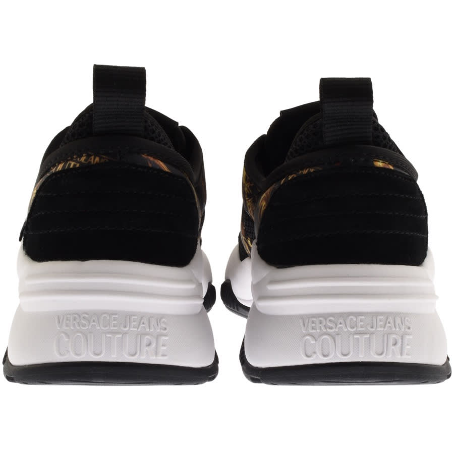 Alternative Image for ProductVersace Jeans Couture Logo Trainers Black2